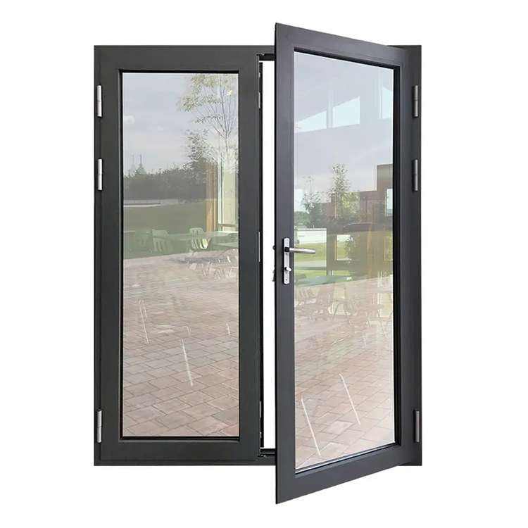 Aluminum Glass Swing doors aluminium door frame