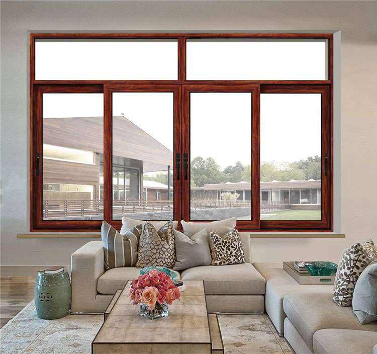 Simple Design Fenetre Aluminum Glass Sliding Window