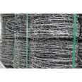 Factory wholesale barbed wire for border protection PVC