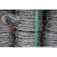 Factory wholesale barbed wire for border protection PVC