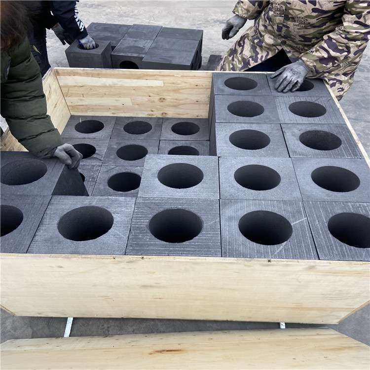 High strength graphite block Lubrication graphite block High power graphite block Fuxin carbon