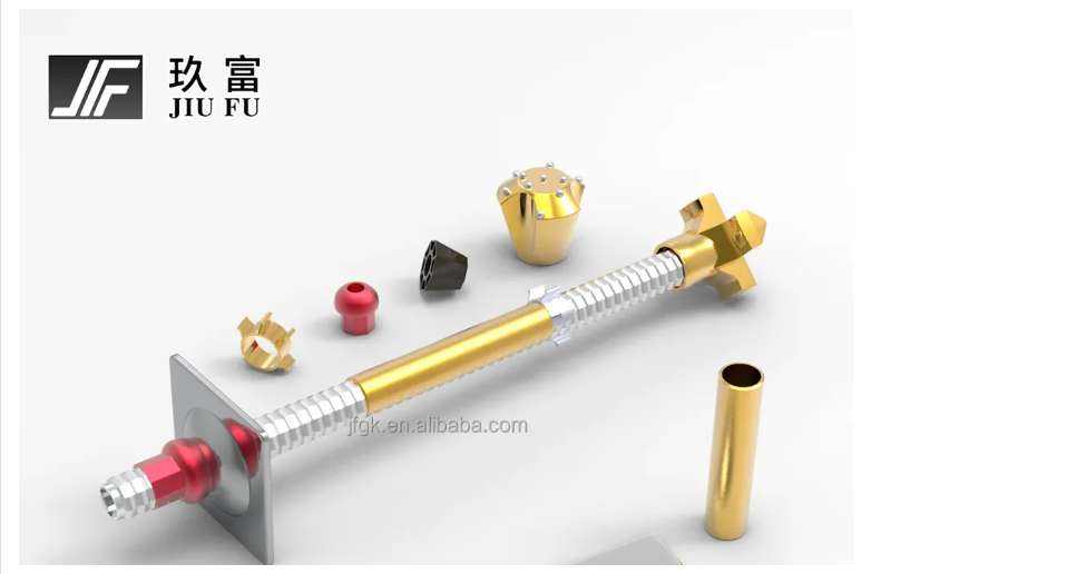 Hot Selling Hollow Anchor Soil Nail Rock Bolt Diameter 25Mm Micropile For Slope Stabilization R32l R32n R32s R32ss