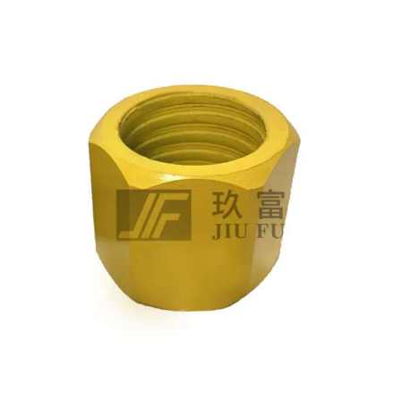 Spherical hex nut for anchoring construction bars for soil nails Micropiles rock bolts for mine roof support