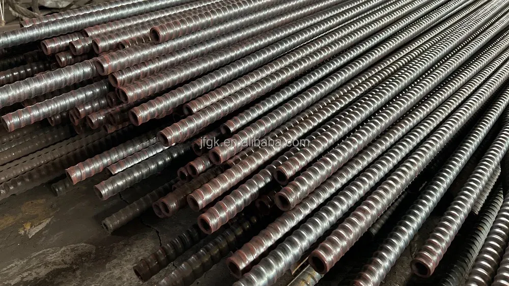 Self drilling anchor bolt Hollow grouting rock bolts anchor bar