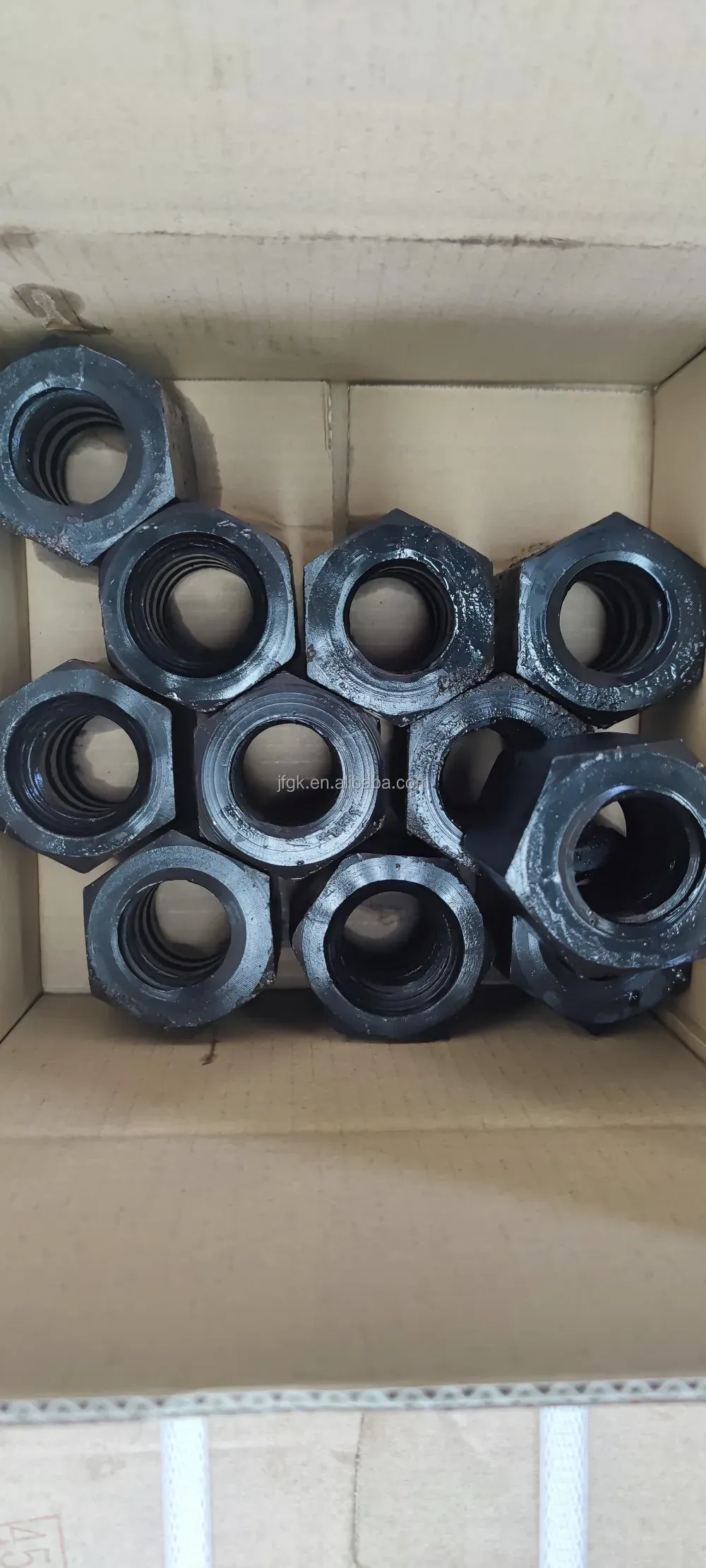 Spherical hex nut for anchoring construction bars for soil nails MicropilesMine Anchor Nut for Self-Drilling rock bolts