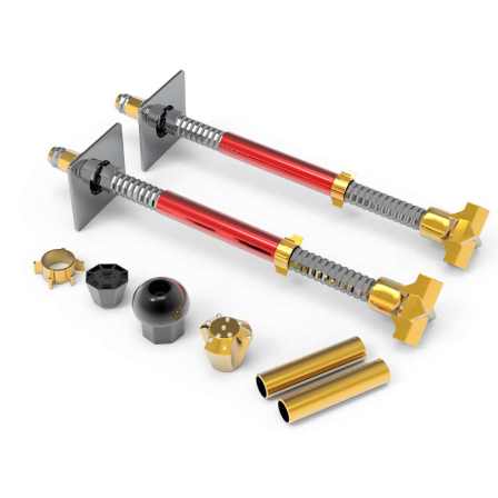 HeBei JiuFu Factory Price Hollow Anchor Bar Self-Drilling Bolt Left Hand Threaded Rod T30/16 T30/14 T30/11