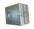 quare Steel Dome Plate for Split Set Rock Bolt for metal mine underground support Mining rock bolt MF200X200X10mm