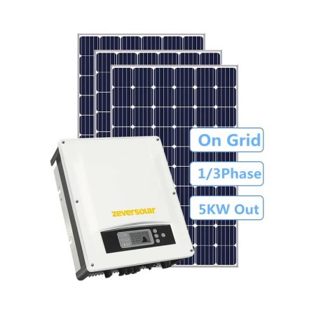 Morel renewable energy solar pv system 5kw 10kw 20kw on-grid home use solar panel power system