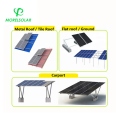 Morel renewable energy solar pv system 5kw 10kw 20kw on-grid home use solar panel power system