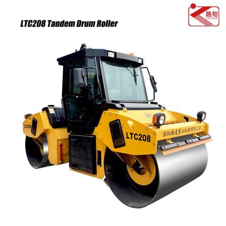 8Tons Hydraulic Travel Drive Double Drum ROAD ROLLER