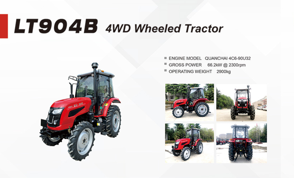 90HP 4WD Farming Tractor as Agricultural Machine Used for Farming for Sale