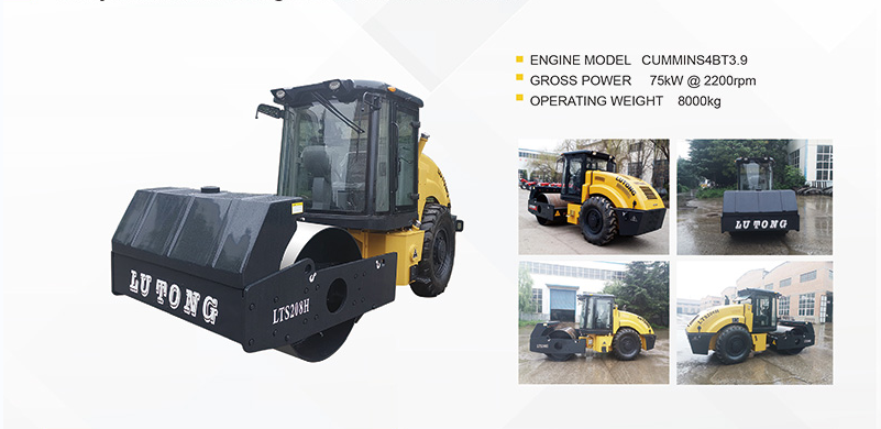 6 Tons Front Drum Hydraulic Vbration Road Roller/Compactor for Construction Work