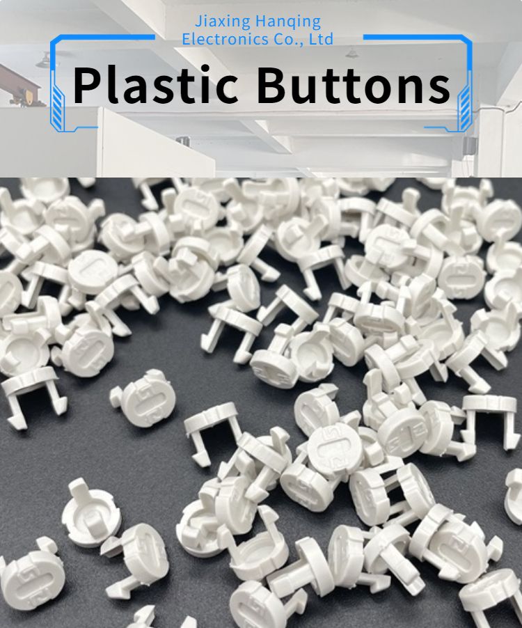 Plastic buttons