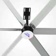 Julai King series 4-meter energy-saving air circulation fan, large commercial industrial permanent magnet ceiling fan