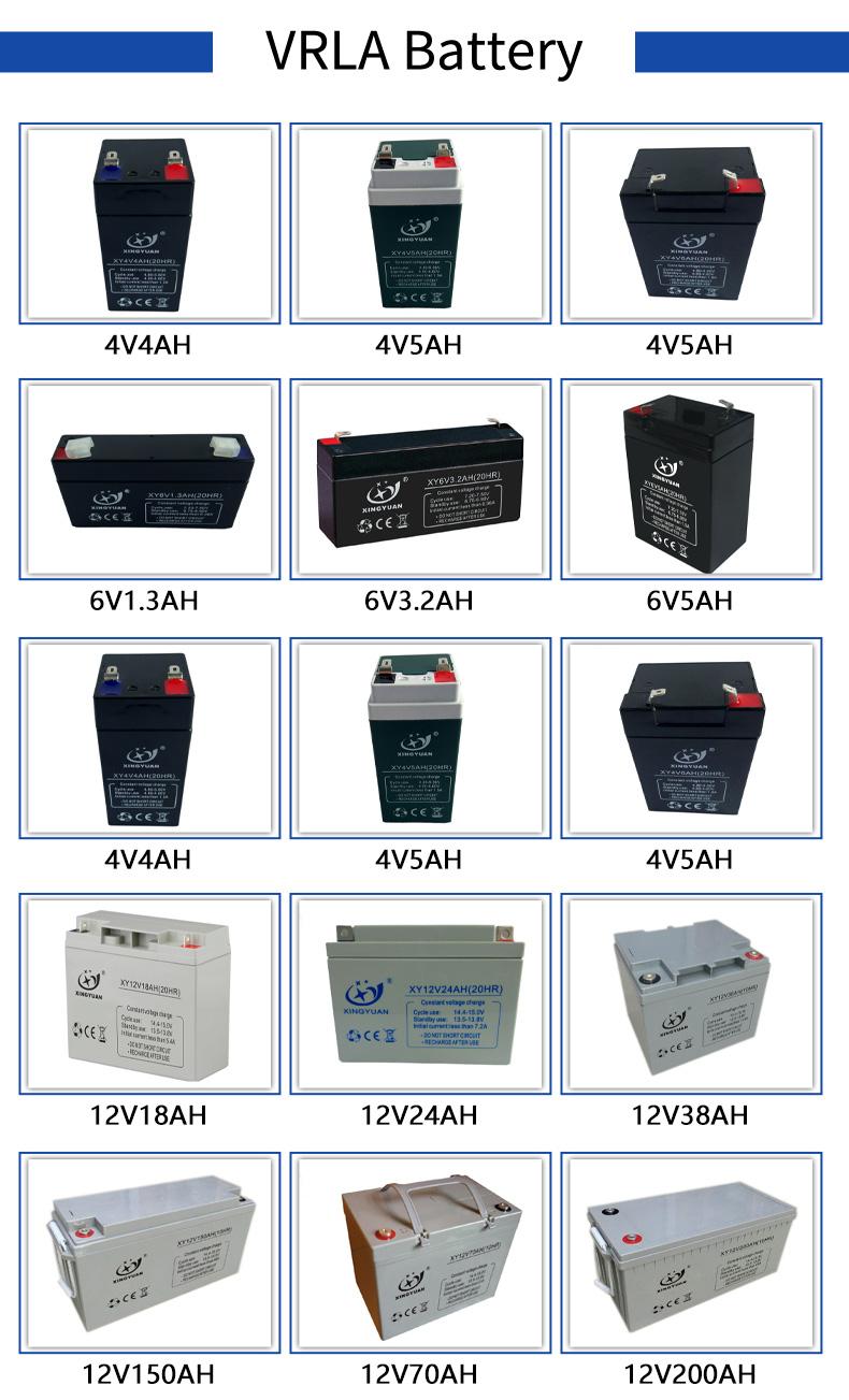 Acid battery manufacturer, lead-acid battery capacity 4V4ah, dedicated battery for electronic scales