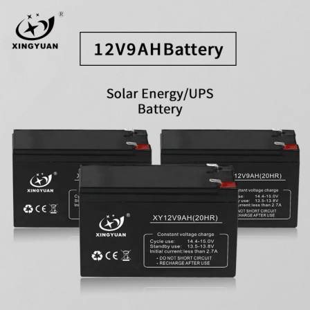 Xingyuan Solar Lighting Battery 12V9AH Electric Toy Car Motorcycle 12V Battery Universal Battery