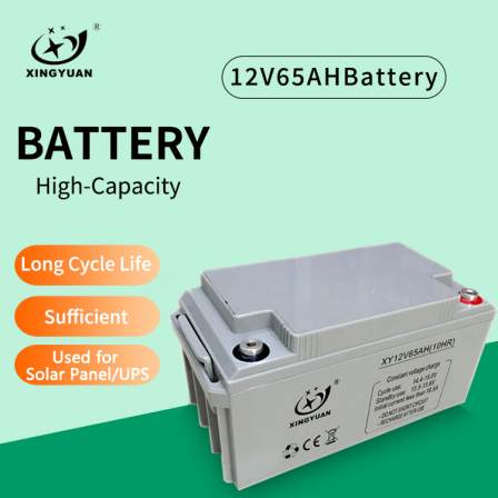 Xingyuan Solar lighting system battery GEL 12V65ah100ah electric roller shutter solar panel UPS backup power battery