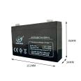 Maintenance Free 6V 7Ah 9Ah AGM Batteries 9Ah 12Ah 17Ah 12V 7 Amp 7 Ah Battery