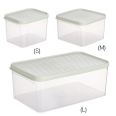 Striped preservation box, food grade PP material, food containe
