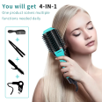 Hair Dryer and Styling Blow Dryer Professional Salon Hot Air Brush and 3-in-1 Straightening&Curving Brush