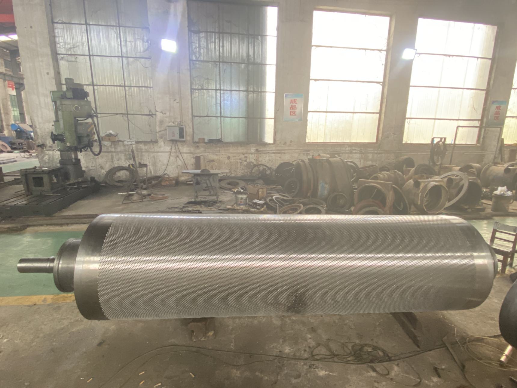 Toilet paper mills spare parts stainless steel combination roll for paper making