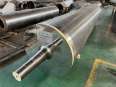 Highly stainless steel combination roll used for multilayer wire paper machine