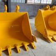 Multi functional rock bucket excavator, crushing bucket, sturdy, practical, and easy to operate
