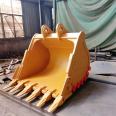 Multi functional rock bucket excavator, crushing bucket, sturdy, practical, and easy to operate