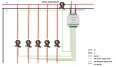 Acrel AMC16-DETT digital electric power meter DC electricity meter din rail multi circuit 48V power monitor