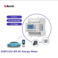 DJSF1352-RN-P1 0-1000V DC energy meter din rail mounted EV charger energy meter 24V power supply KWH meter