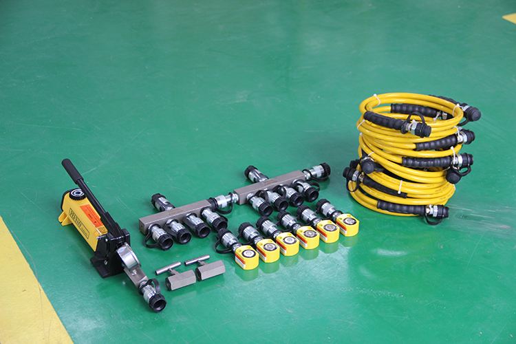 High quality small Single Acting hydraulic flat cylinder lifting jack