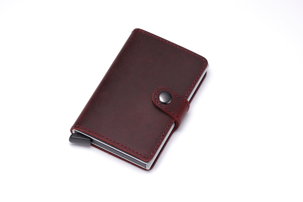 Hot Sell Factory Slim rfid Blocking Wallet Credit Card Holder Double Case Aluminum Card Wallet with Money Clip for Men Women