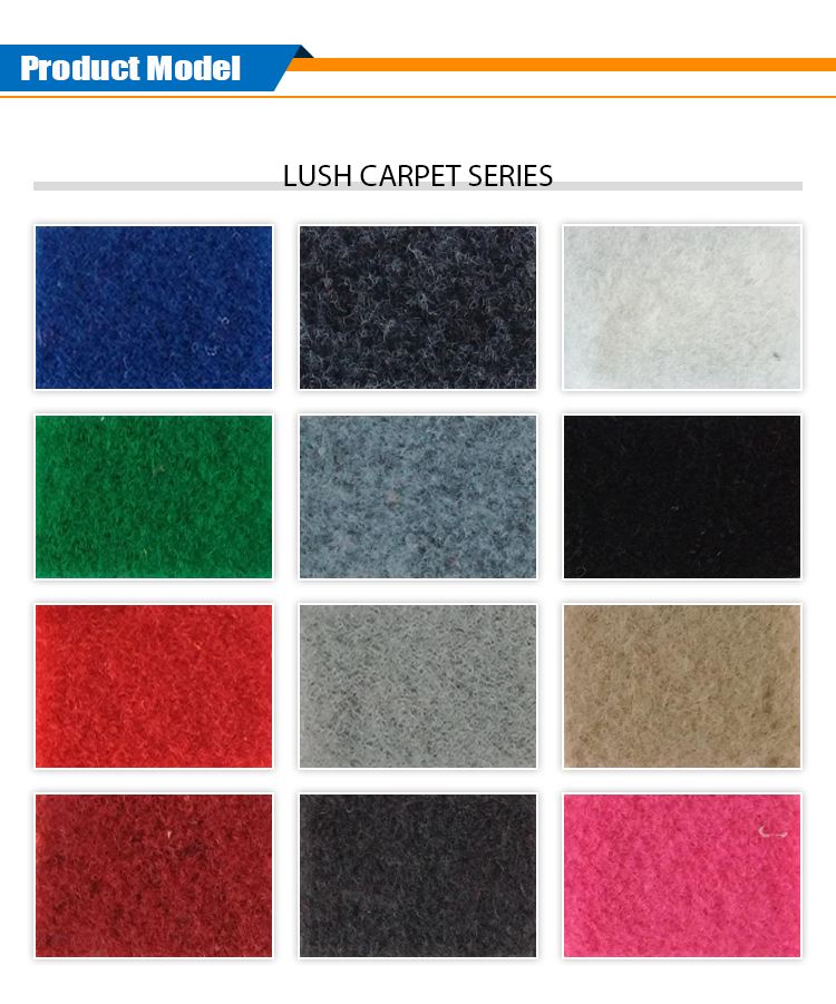 non woven wedding carpet grey office carpet eco-friendly elegant plush felt bedroom floor carpet for hotel hall