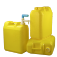 5L plastic barrel for liquid detergent square jerrycan HDPE 5 litre chemical drum with pump head 5 KGS bucket container