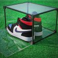 guangzhou removable shoe capsule acrylic shoe display gift box sneaker box