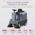 YANGZI S4 High Quality Floor Sweeper Broom Industrial Ride On Floor Sweeper Cleaning Machine Car