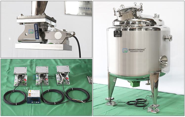 Magnetic Mixer Machine China Industrial Large Magnetic Mixing Tank With Bottom Magnetic Stirrer Agitator