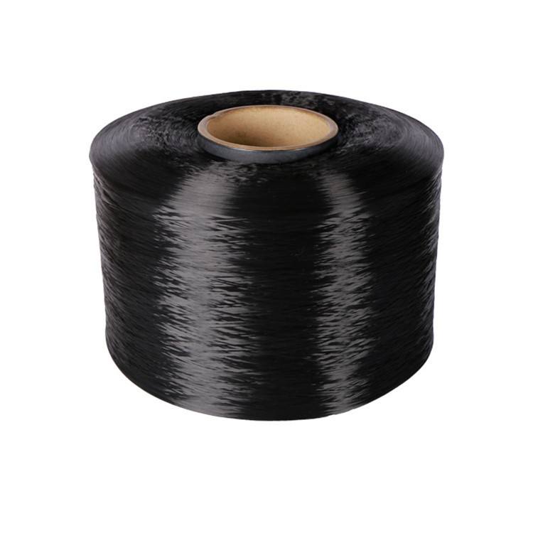 Factory Price High Tenacity 2000D Black Polypropylene Multifilament Pp Yarn for Car Seat Belt