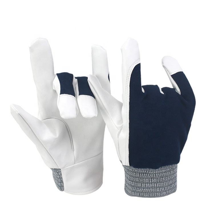 Economical custom breathable comfort microfiber driver safety work gloves