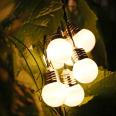 20 LED Solar String Lights Outdoor Garden Party Fairy Vintage Lamp