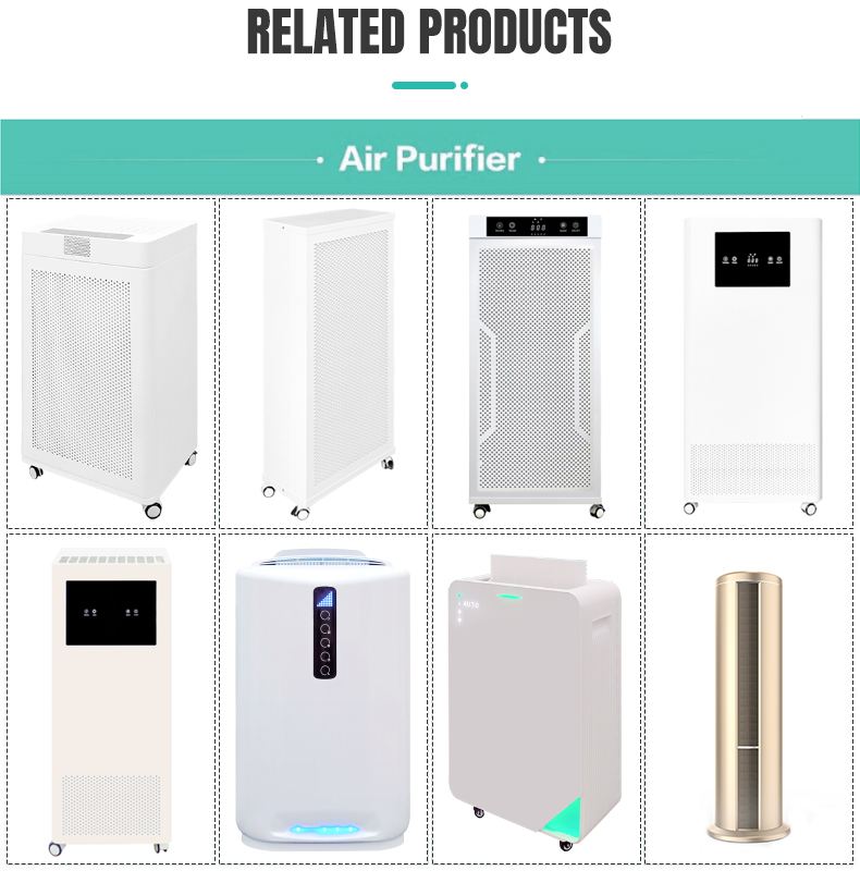 2021 Hot Selling New Products CE Approval UV Air Purifier Cleaner With Air Filter Replacement Remind