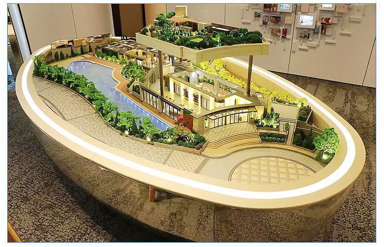 Thailand Garden custom architectural scale models model making