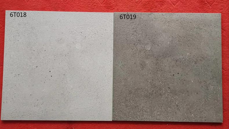 inkjet digital non-slip dark grey 24 x 24 floor tile