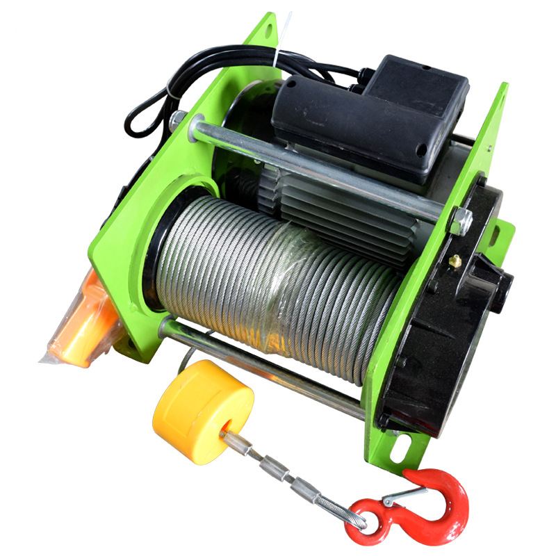 High Performance 500-1000kg Multi-functional German style long wire rope electric winch