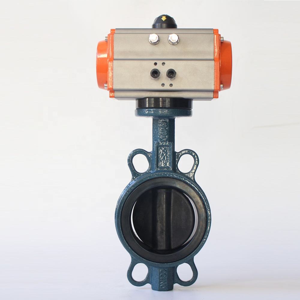 WCB LCC body epdm disc pneumatic control wafer butterfly valve lcb