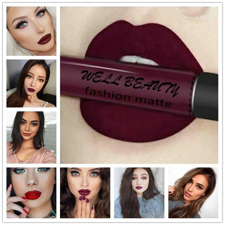 Matte Liquid Lipstick Nude Private Label OEM Vegan & Cruelty-free Cosmetics Makeup