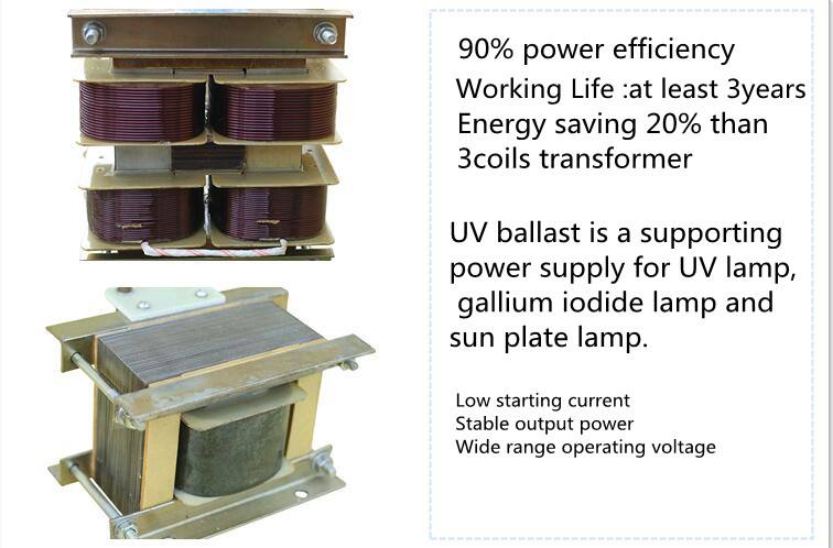 8KW 5KW 9.6KW 20KW  Curing UV Light Transformer