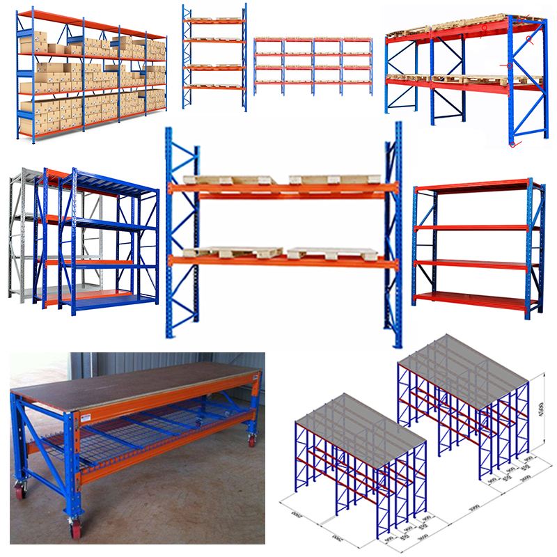 China storage shelf rack medium duty metal protector racking cantilever shelving for factory pallet