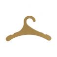 Wholesale recyclable cardboard hanger Degradable Kraft stone paper clothes hangers