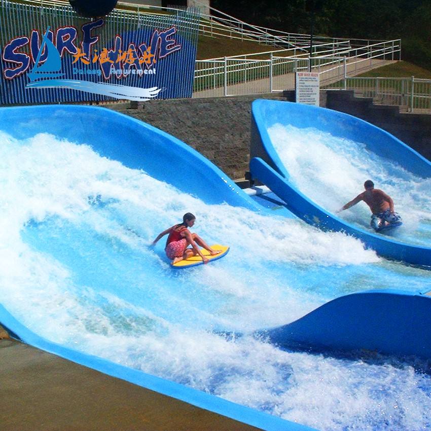 Dalang fiberglass surfing water slide equipment  for sale